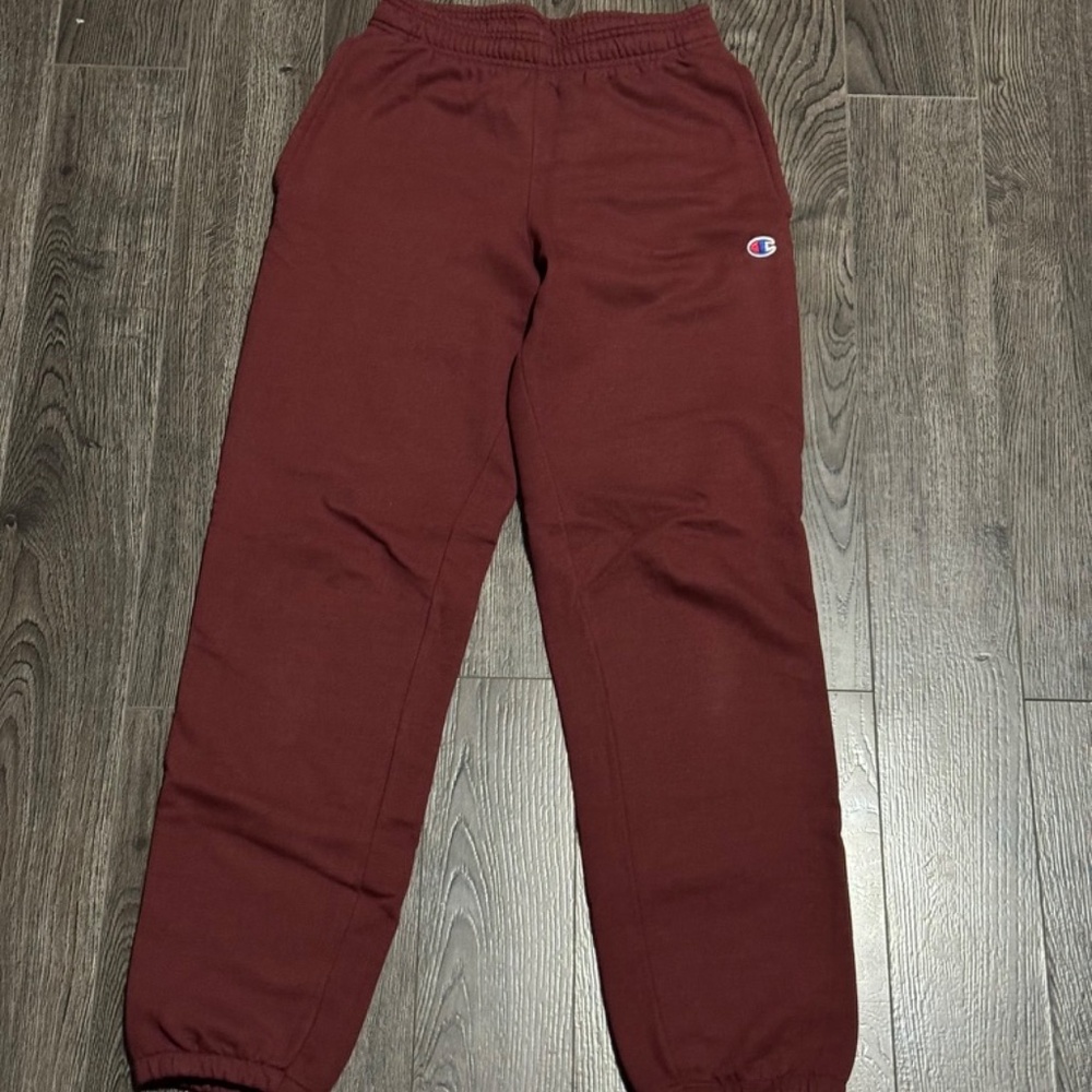 Champion Maroon Slim Fit Sweatpants